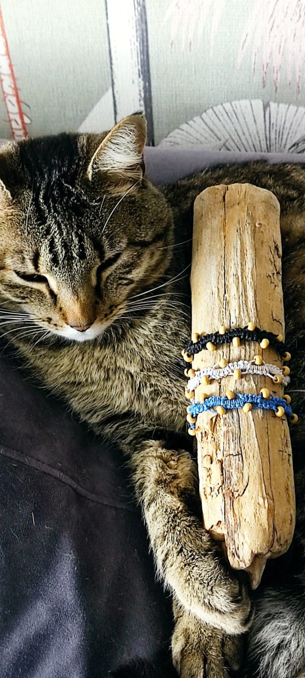 Pulsera de Diseño Hermoso con Cuentas de Madera - Imagen 2